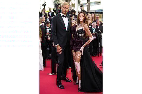 Kyle Kuzma and Winnie Harlow